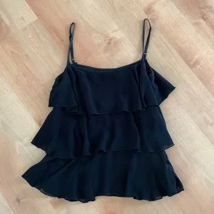Womens Small Arden B. Black Top
